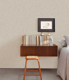 Tudor-Beige-Wallpaper-Bedroom 
